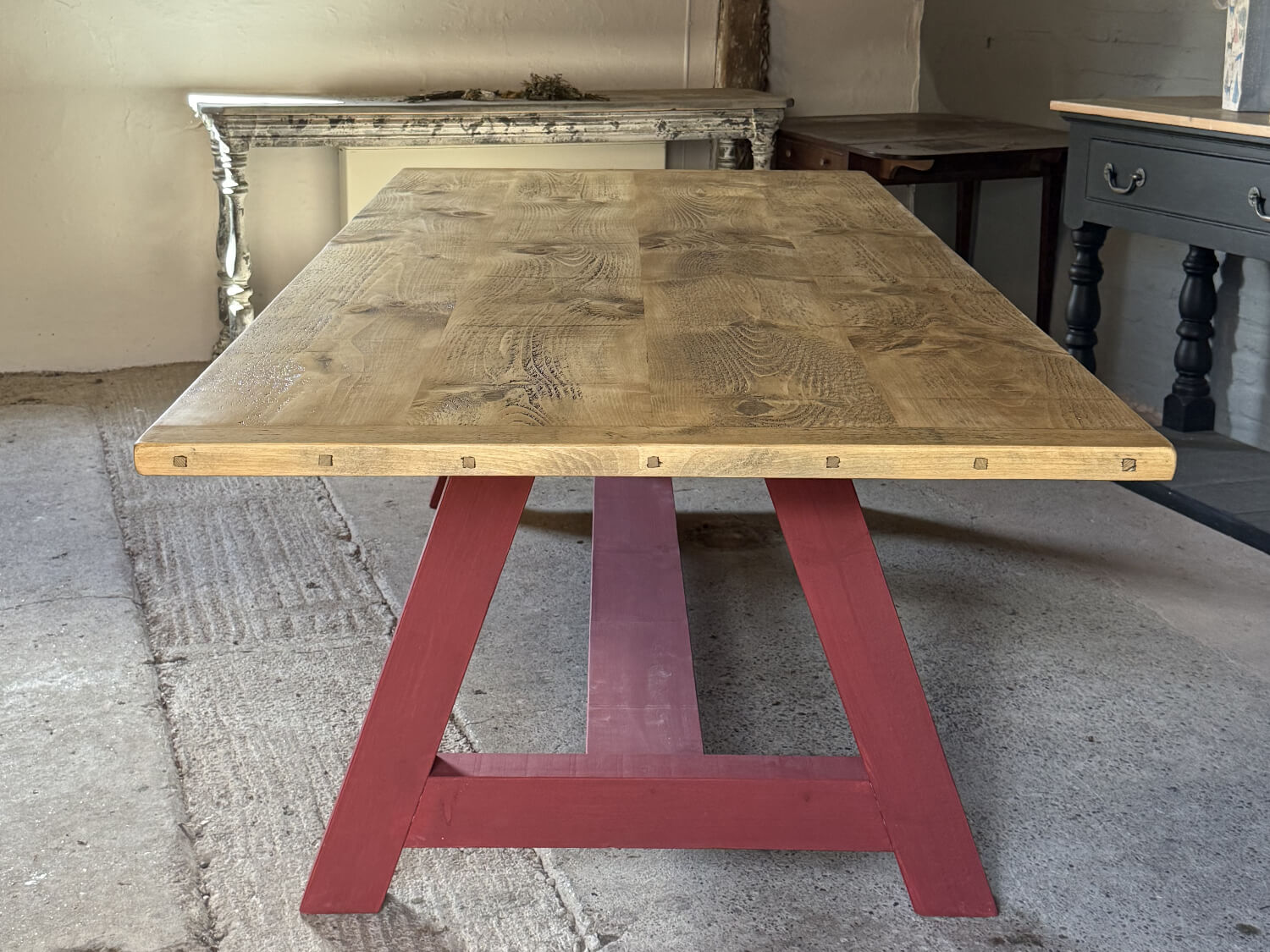 Handmade A-Frame Dining Table